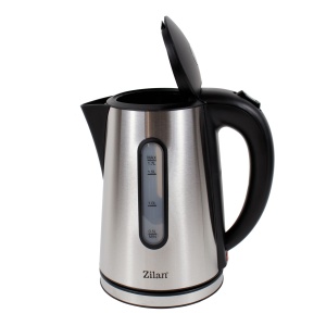 Fierbator electric Zilan 1.7 l, 2200W, inox, maner ergonomic, protectie supraincalzire, oprire automata, baza rotativa 360 grade, ZLN8502 - Img 2