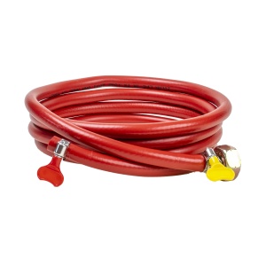 Furtun gaz Zilan, 2.5M, alimentare la butelie, PVC, presiune 20 bar, portocaliu, SET30045 - Img 1