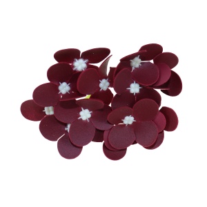 Hortensii sapun Love, pachet 36 flori, burgundy, 10 cm diametru, 6 cm inaltime, CD3444-VISINIU - Img 2