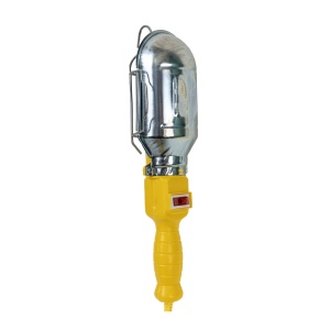 Lampa de lucru Zilan, portabila, 100 W, 5 m, galben, 10x9 cm, ZLN1120 - Img 3