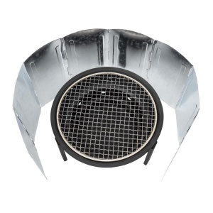 Paravan pliabil Z-TOOLS, metal galvanizat, 120x30 cm, protectie flacara, 8 panouri, ZTS9087 - Img 5