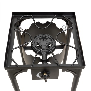 Pirostrie Zilan cu 1 arzator x 3 focuri, alimentare gaz GPL, 39x39x74 cm, ZTS8495 - Img 2