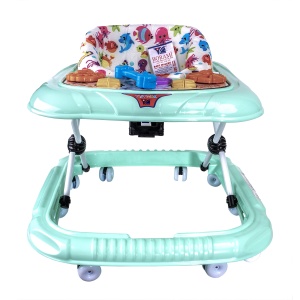 Premergator Zilan cu scaun reglabil, 10 roti pivotante, 64x58x74 cm, 3 kg, ZLN1077_9 - Img 1