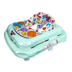 Premergator Zilan cu scaun reglabil, 10 roti pivotante, 64x58x74 cm, 3 kg, ZLN1077_9 - Img 3
