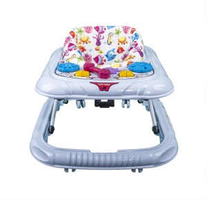 Premergator Zilan cu scaun reglabil, 10 roti pivotante, greutate maxima 12 Kg, 64x58x74 cm, ZLN1077_11 - Img 1
