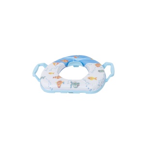 Reductor WC copii Zilan, cu manere, burete moale, 30x28 cm, ZLN3835_3 - Img 3
