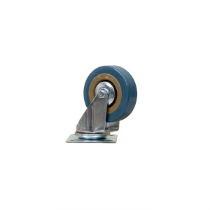Roata pentru mobila Zilan, rola de cauciuc pivotanta, diametru 3 inchi, lungime suport 6.5cm, latime suport 6.5cm, ZTS8123 - Img 2