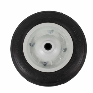 Roata roaba Z-tools, 335x75 mm, inaltime 33.5 cm, latime 7.5 cm, greutate 3.5 Kg, metalcauciuc, suport 250 Kg, ZLN4108