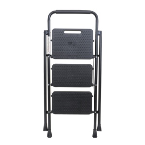 Scara metalica Z-TOOLS cu 3 trepte, pliabila, 105cm inaltime, 46cm lungime, 67cm latime, suport 150kg, ZTS8087 - Img 2