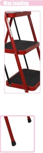 Scara metalica Zilan cu 6 trepte, latime treapta 26 cm, inaltime 205 cm, greutate 10,5 kg, cod 3896-1 - Img 4