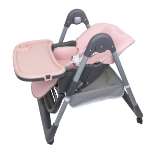 Scaun de masa Z-TOOLS pentru copii, 12-36 luni, inaltime reglabila 77-83 cm, lungime 39 cm, latime 30 cm, greutate maxima 50 kg, ZTS9136 - Img 6