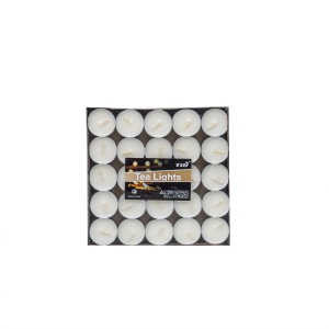 Set 50 lumanari decorative Z-TOOLS, 14gr, ardere 4h, alb, ZTS8029