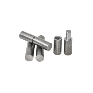 Set balama sudura Zilan 4 buc, ascunsa, otel, rezistent la coroziune, metalic, argintiu, diametru 30 mm, 4016_4 - Img 1