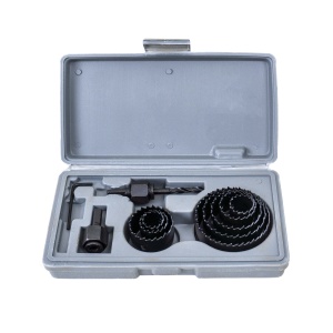 Set freza Zilan 11 piese, dinti tratati termic, pentru lemn, plastic, metale neferoase, 19x10x5 cm, 0.5kg, 4175 - Img 1
