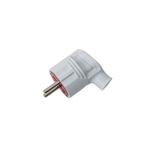 Stecher din plastic Zilan, 16A, 250V, alb, cod EXT300-000-704 - Img 3