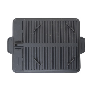 Tava grill Zilan, pentru aragaz camping, 32.5x26x4 cm, ZTS5623 - Img 5