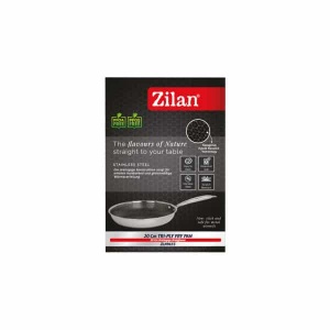 Tigaie Zilan inox, antiaderenta, diametru 20cm, compatibila cu toate sursele de gatire, 1l, ZLN9655 - Img 3