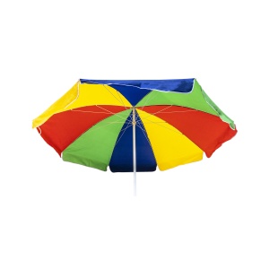 Umbrela de soare Zilan, 200x200cm, multicolora, stalp 33mm, dimensiune pliabila, poliester, asamblare necesara, CC9846 - Img 2