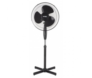 Ventilator cu picior Floria, 3 trepte de viteza, 45W, diametru 40cm, inaltime reglabila 98-125cm, oscilatie 90°, ZLN3262