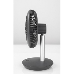 Ventilator portabil Zilan, reincarcabil, 4 viteze, oscilatie verticala 90 grade, putere 5W, diametru 18 cm, incarcare USB, ZLN4000 - Img 3