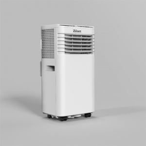 Aer conditionat portabil Zilan 3 in 1, racire, dezumidificare, ventilatie, 9000 BTU, filtru detasabil, LED, 33x27.5x67 cm, ZLN7101 - Img 4