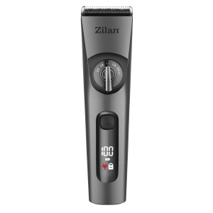 Aparat de tuns electric Zilan 8 in 1, reincarcabil, cu protectie IPX6, incarcare rapida, utilizare cu fir si fara fir, ecran LED, dimensiuni de ras 3/4-6/7-9/10-12/16-18/22-14/28-30mm, 21x22x8 cm, 2kg, ZLN8702 - Img 2