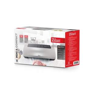 Aparat de vidat Zilan, 110W, dimensiuni 35x14x8.5 cm, functie de vidare si sigilare, forta de vidare -0.75 bar, 10 pungi incluse, ZLN4711 - Img 5