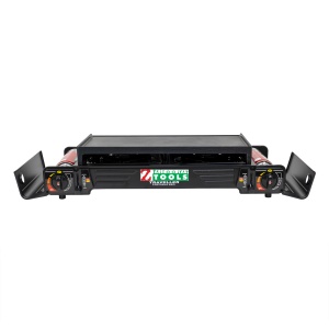Aragaz camping Zilan cu 2 arzatoare, aprindere electrica, putere 2x2.3kw, dimensiuni 62x28x10 cm, 6kg, cod ZTS5620 - Img 2