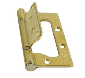 Balama aplicata Zilan 100x50 mm, metal, grosime 2,5 mm, 4315 - Img 2