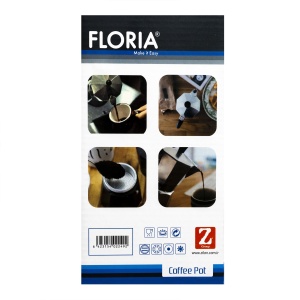 Cafetiera espresso Floria, 6 cesti, 300 ml, aluminiu argintiu, 26x12x12 cm, ZLN2492 - Img 5