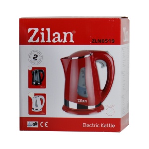 Cana fierbator electrica Zilan, 1.7L, 2200W, element incalzire otel inoxidabil ascuns, baza rotativa 360 grade, sistem anti-alunecare, ZLN8519 - Img 3
