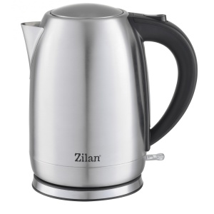 Cana fierbator Zilan, 1.7L, 2200W, inox, rotatie 360, capac de blocare, oprire automata, inaltime 21 cm, ZLN1680 - Img 2