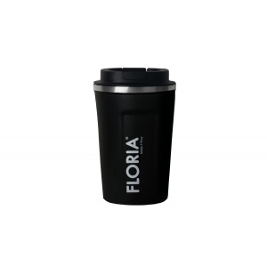 Cana termos Zilan, capacitate 380ml, interior inox, pereti dubli, mentine temperatura rece 8 ore, negru, 15.5x8x8 cm, ZLN9969