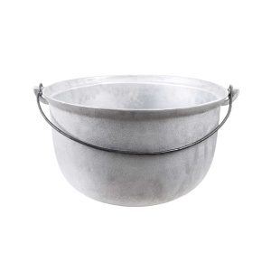 Ceaun tuci Zilan, aluminiu, capacitate 6L, fund rotund, 30x30x15cm, EXT7238
