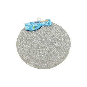 Covoras pentru cada cu ventuze Zilan, rotund, diametru 50cm, prevazut cu ventuze, masaj talpi, 3996 - Img 2