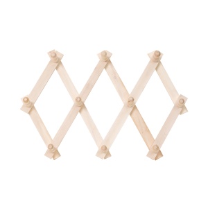 Cuier rabatabil Zilan, lemn fag, 31x7x85 cm, baie hol, 4782 - Img 1