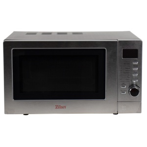 Cuptor cu microunde Zilan, inox, 20L, 800W, 6 trepte putere, dezghetare, 46x35x26 cm, ZLN9591 - Img 1