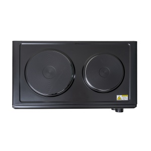 Cuptor electric cu plita Zilan, 2 arzatoare, 45l, 1600W, 56x36x34 cm, negru, ZLN2935 - Img 4
