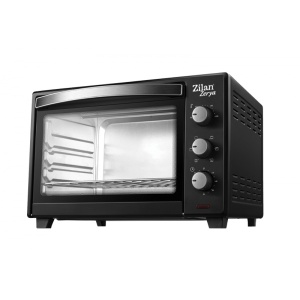 Cuptor electric Zilan 2000W, ventilatie, 45L, 230 grade, gratar, 40x30cm, tava 40x31x2.5cm, ZLN3727 - Img 4