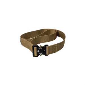 Curea militara Z-TOOLS, ajustabila, 120cm x 4cm x 0.2cm, catarama 6.5x5cm, maro, ZTS8277 - Img 1