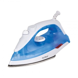 Fier de calcat Zilan, 1600W, ceramic, alb/albastru, 25x10x13 cm, ZLN2892