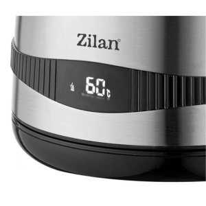 Fierbator electric Zilan din inox, digital, 2200W, temperatura reglabila 40-100 grade C, capacitate 1.7L, detasabil, ZLN1000 - Img 5