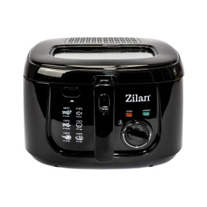 Friteuza Zilan 1800W, capacitate ulei 2.5l, 6 programe, negru, 24x31x23 cm, ZLN2317 - Img 2