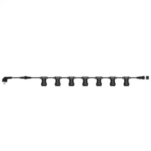Ghirlanda decorativa Zilan, 10 m, 10 fasunguri E27, IP44, 220V, 30x20x5 cm, EXT022-002-0010