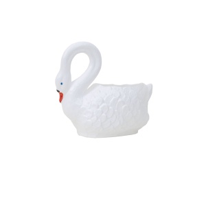 Ghiveci decorativ Z-TOOLS, plastic, alb, lungime 43 cm, inaltime 34 cm, fara farfurie, exterior, EXT6213 - Img 1