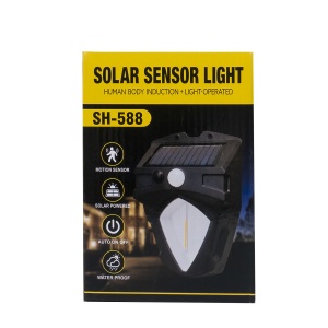 Lampa solara Zilan cu LED, senzor de miscare, 3 moduri de lumina, 11x5x16.5 cm, ZTS8195 - Img 4