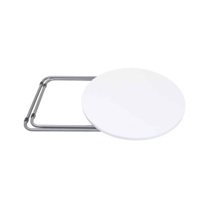 Masa plianta rotunda cu blat MDF Zilan, dimensiuni 60x65cm, metal, inclus 2 scaune pliabile, ZLN6968_2S - Img 8
