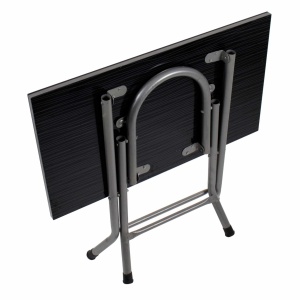 Masa plianta Z-tools, 40x70x57 cm, MDF, metal, negru, ZTS5444 - Img 3