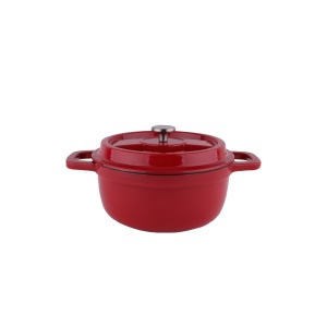 Oala din fier turnat Zilan, capacitate 2.6L, compatibila inductie, gaz, electric, cuptor 280 grade C, 22cm diametru, 10cm inaltime, ZLN0941 - Img 1