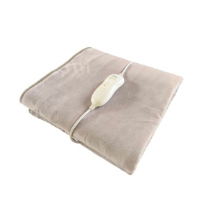Patura electrica Zilan Floria, 150x80 cm, 60W, 3 trepte de incalzire, gri, ZLN8498